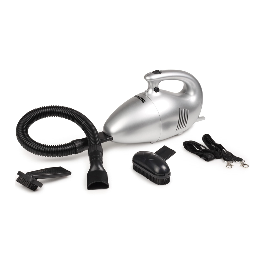 Princess Turbo Tiger Compact 332757 - Vacuum Cleaner Manual