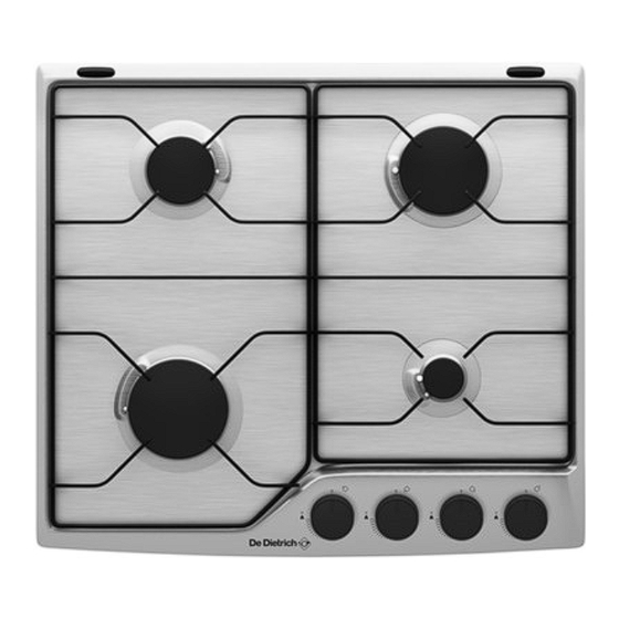 DeDietrich DPE4610 Series Manual