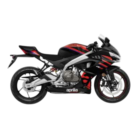 APRILIA RS 457 2023 Workshop Manual