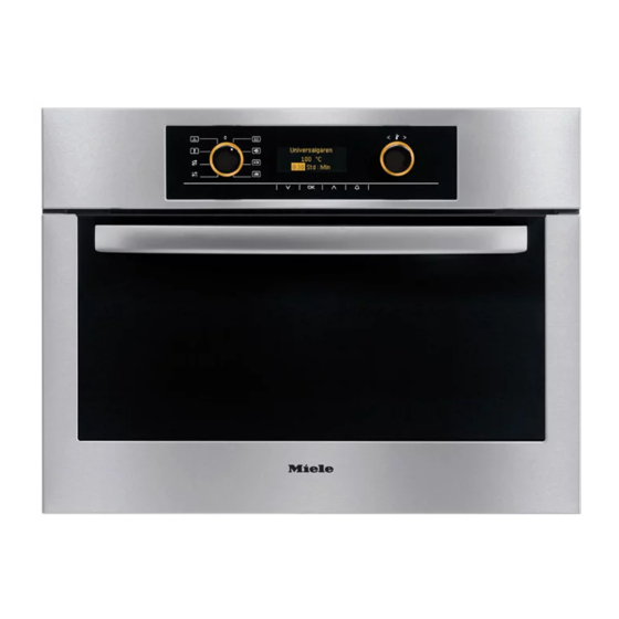 Miele DG 5050 Operating And Installation Manual