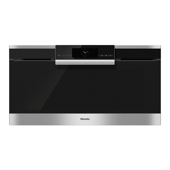 Miele H6890BP Operating And Installation Instructions