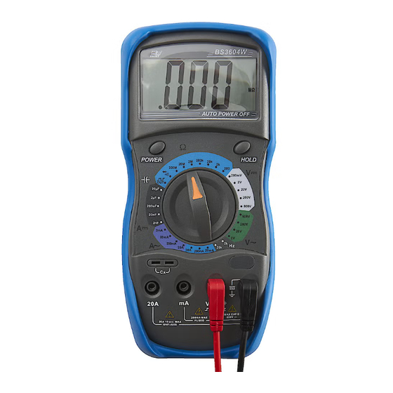 Clas Ohlson BX3604W Manual