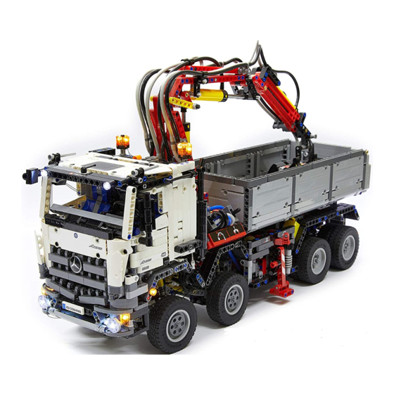 LIGHT MY BRICKS LEGO Mercedes Benz Arocs 42043 Lighting Kit Installation Instructions Manual