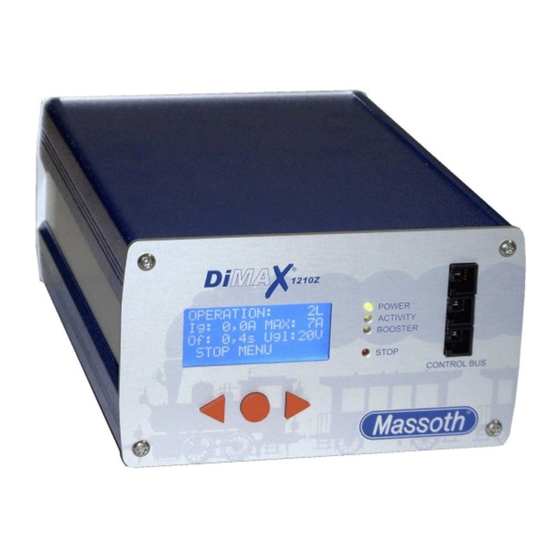 Massoth DiMAX 1210Z User Manual