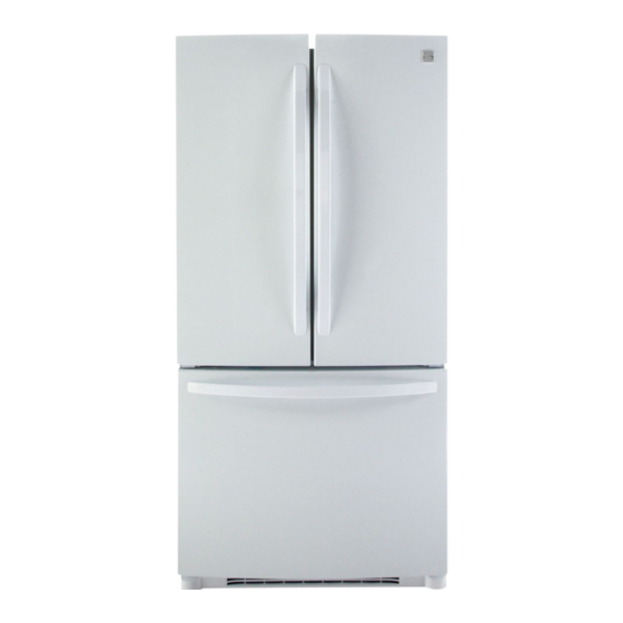 Kenmore 795.71312.311 Refrigerator Care Manuals