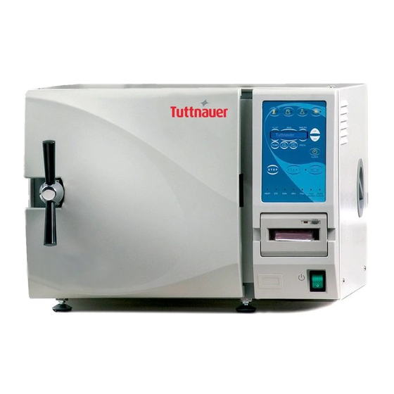 Tuttnauer 2340E Operation & Maintenance Manual