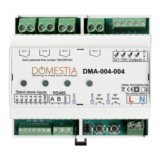 Domestia DMA-004-004 User Manual