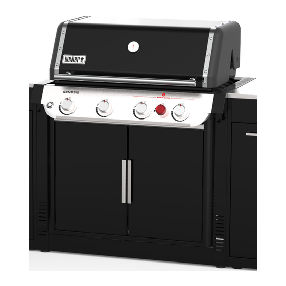 Weber BBQ KITCHEN 1500610 Assembly Manual
