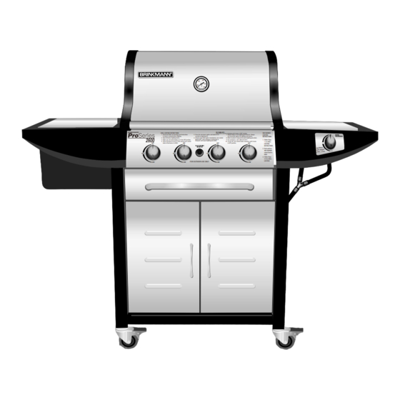 brinkmann 6 burner gas grill