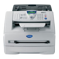 Brother FAX 2820 User Manual