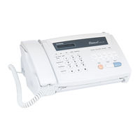 Brother FAX 275 User Manual