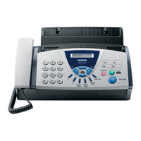 Brother FAX-T104 User Manual
