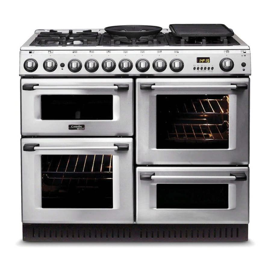 cannon gas cooker oven not working