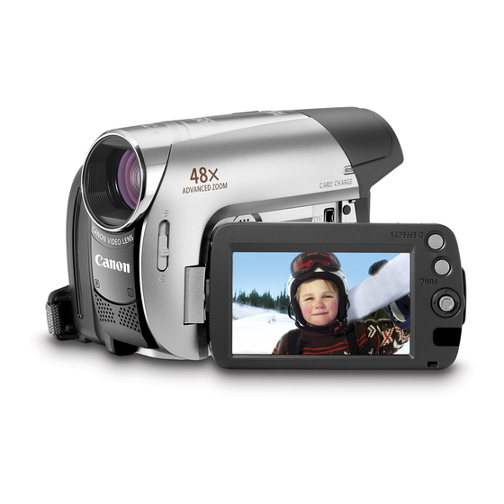 canon digital video camcorder zr 600