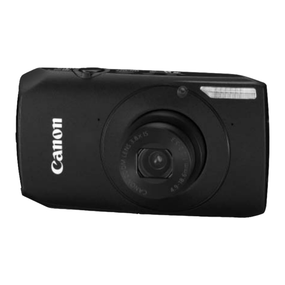 CANON POWERSHOT 300HS USER MANUAL Pdf Download | ManualsLib