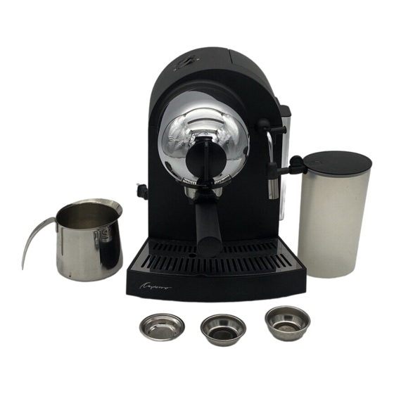 CAPRESSO ESPRESSOPRO 112 OPERATING INSTRUCTIONS MANUAL Pdf Download ManualsLib