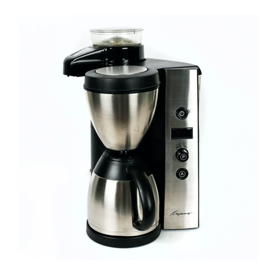 CAPRESSO 455 OPERATING INSTRUCTIONS MANUAL Pdf Download ManualsLib