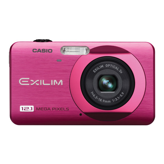 CASIO EXILIM EX Z90 USER MANUAL Pdf Download ManualsLib