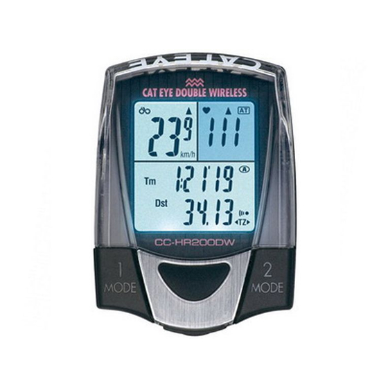 CATEYE CCHR200DW USER MANUAL Pdf Download ManualsLib