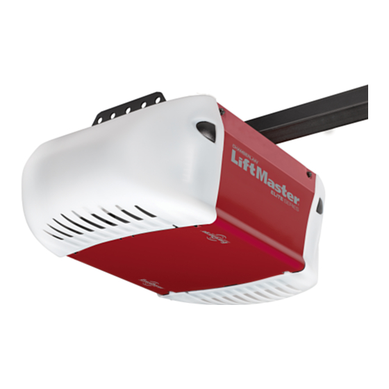 CHAMBERLAIN LIFTMASTER PROFESSIONAL SECURITY+ 3850 OWNER'S MANUAL Pdf ...