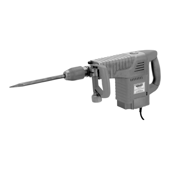 CHICAGO ELECTRIC DEMOLITION HAMMER 93853 SET UP AND OPERATING ...