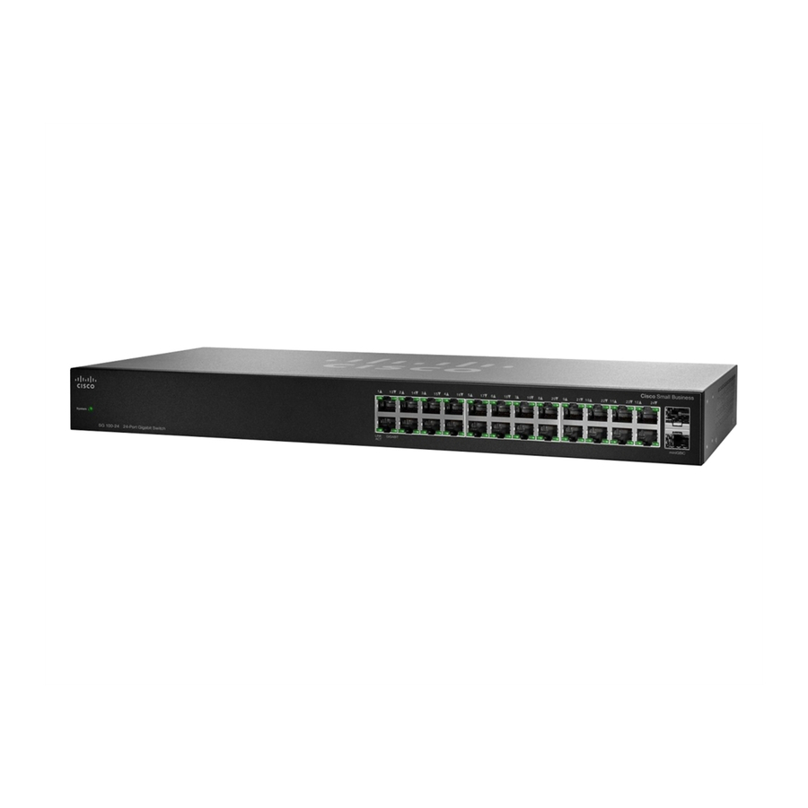 Linksys Cisco SR2024C 24-Ports Gigabit External Switch Datacenter pulled 