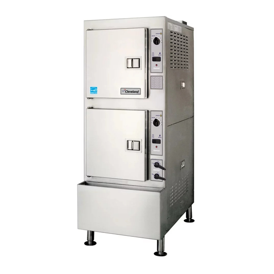 CLEVELAND FLOOR TYPE GAS CONVECTION STEAMER 24CGA10.2 PARTS MANUAL Pdf