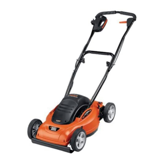 BLACK DECKER LAWN HOG MM675 INSTRUCTION MANUAL Pdf Download