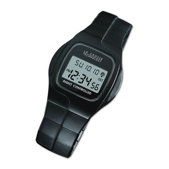 LA CROSSE TECHNOLOGY WT961A WWVB WATCH SETUP MANUAL ManualsLib