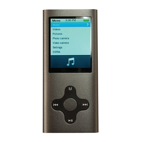MACH ECLIPSE 180 8GB MP3 PLAYER USER MANUAL ManualsLib
