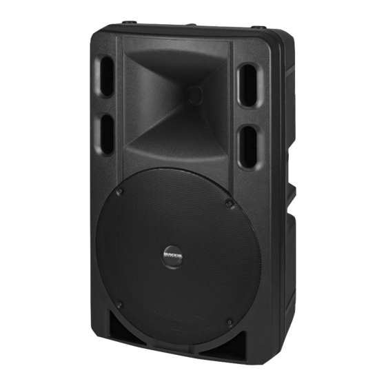 mackie industrial speakers