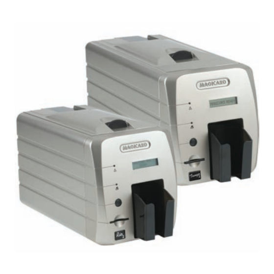 MAGICARD RIO 2 PRINTER SUPPLEMENTARY MANUAL | ManualsLib