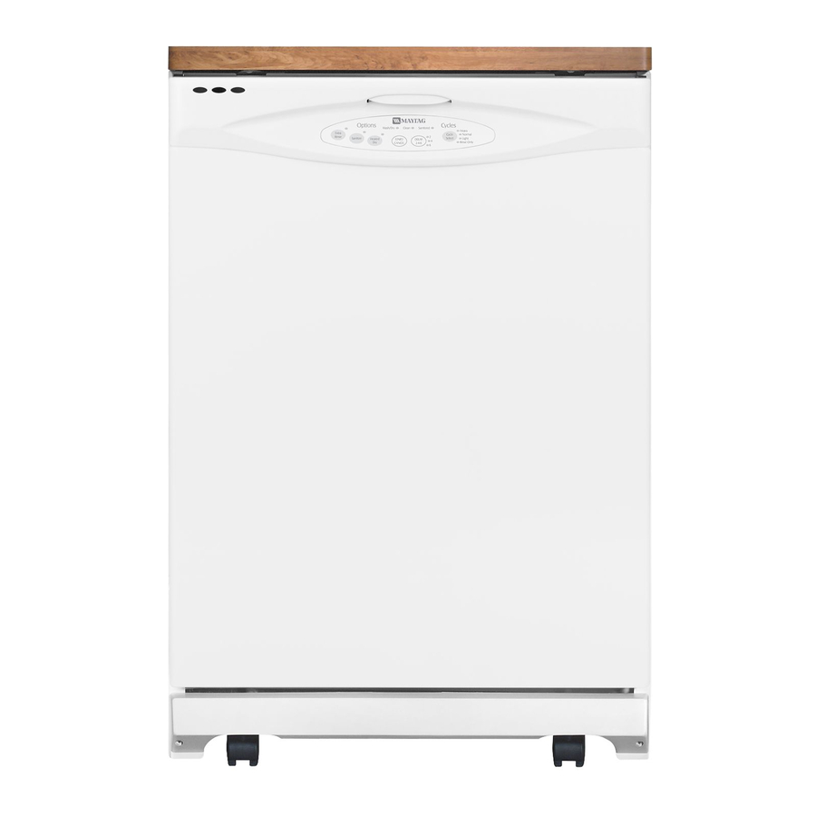 MAYTAG JETCLEAN II MDC4650AWW DISHWASHER USE & CARE MANUAL ManualsLib