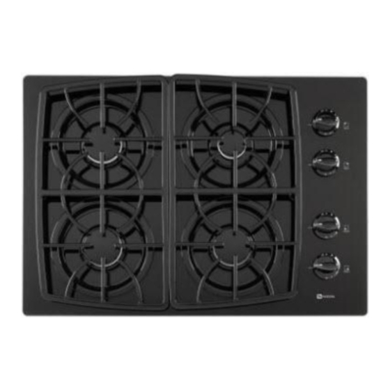 MAYTAG MGC6430BD COOKTOP INSTALLATION MANUAL | ManualsLib