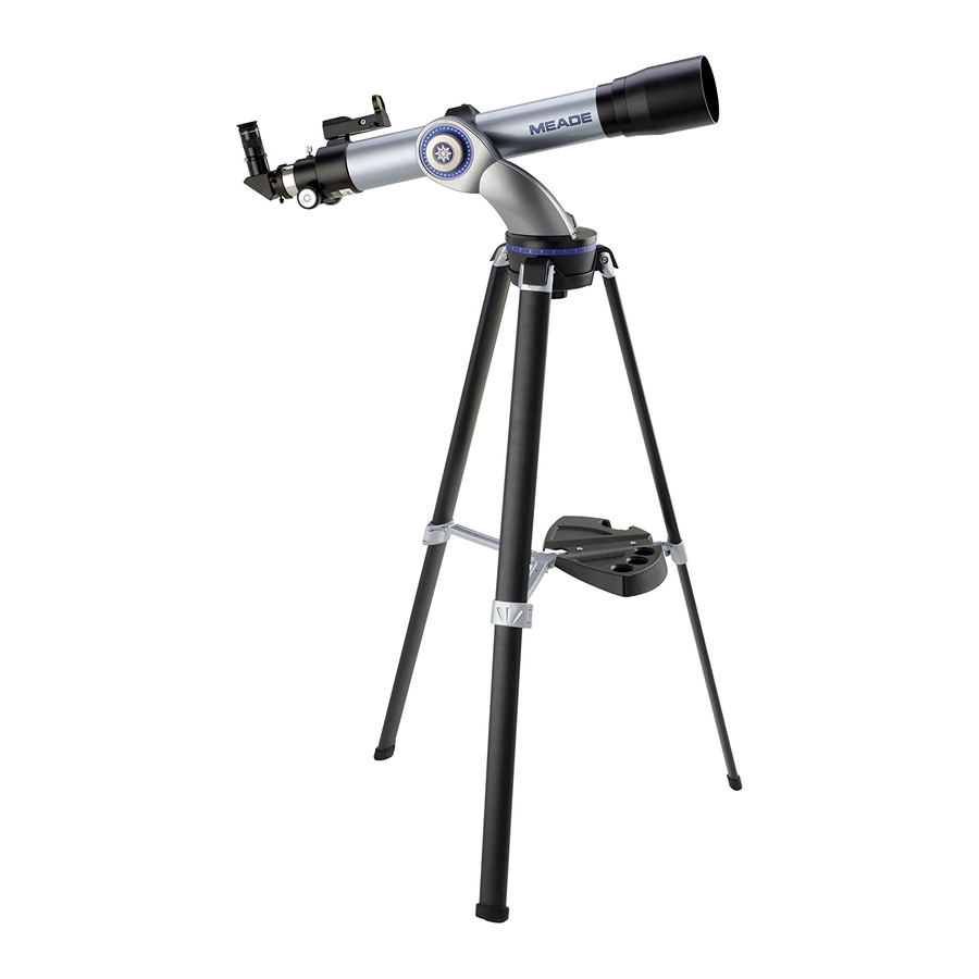 MEADE DS-2090AT-TC TELESCOPE INSTRUCTION MANUAL | ManualsLib