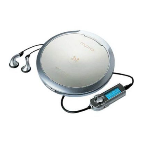 MPIO CL 100 MP3 PLAYER USER MANUAL ManualsLib