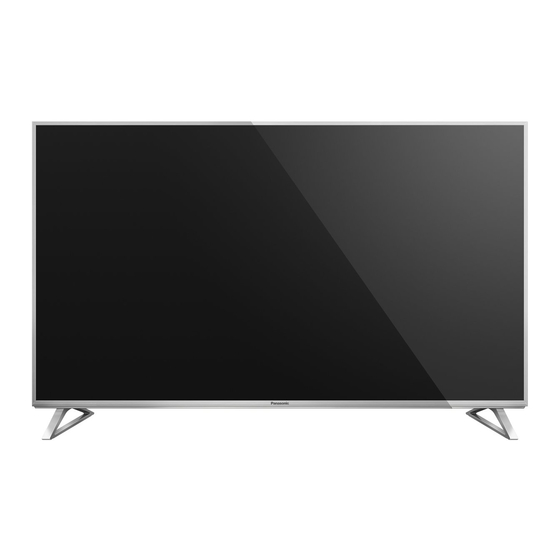 Panasonic TH-50DX700A Ultra HD TV Manuals