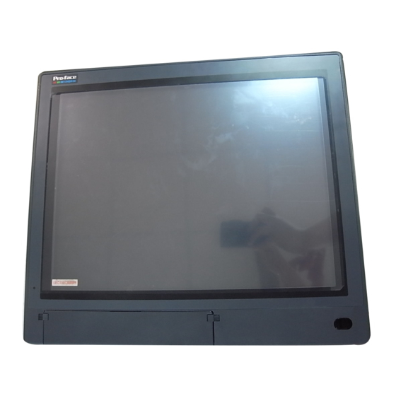 Pro-face PL-6920 User Manual