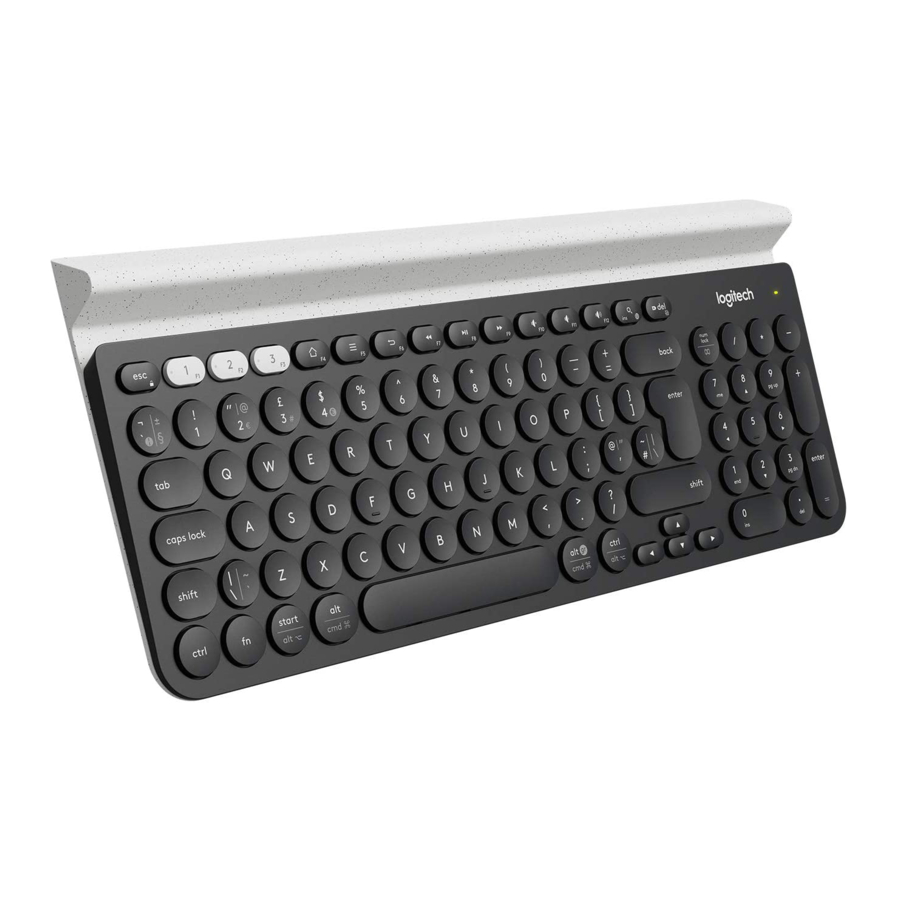 Logitech K780 Frequently Asked Questions Manual
