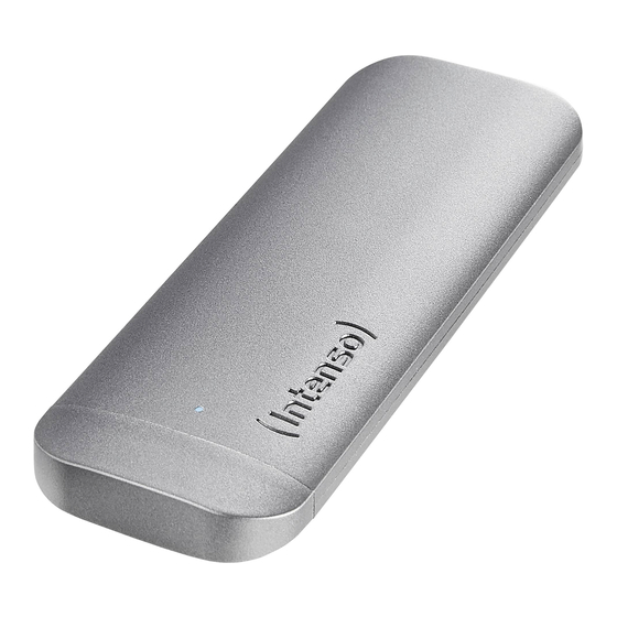 Intenso PORTABLE SSD BUSINESS User Manual