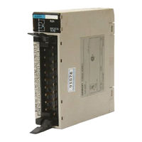 Omron CS1W-AD161 Quick Start Manual