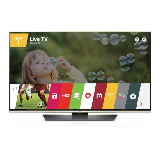 LG 65LF63 Series Manual