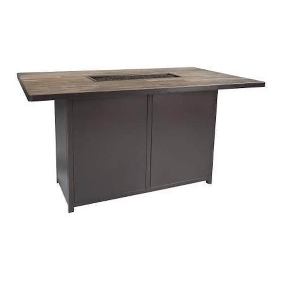 OW Lee CASUAL FIRESIDE 5110-4272D-E Owner's Manual