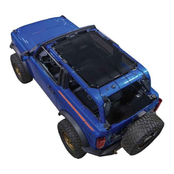 SPIDERWEBSHADE BRONCO 2D Install Instructions