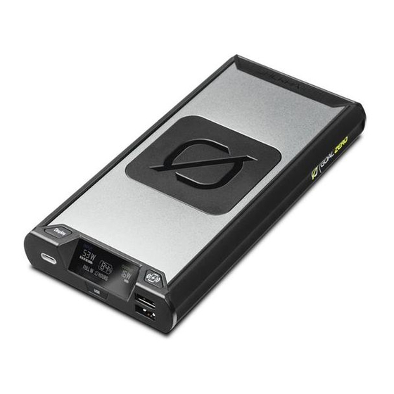GOAL ZERO SHERPA 100PD User Manual
