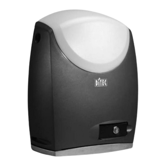 DITEC CROSS5 INSTALLATION AND MAINTENANCE MANUAL Pdf Download ManualsLib