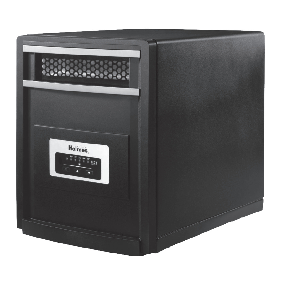 Holmes HRH6403ERE Programmable Infrared Quartz Heater Manual ManualsLib