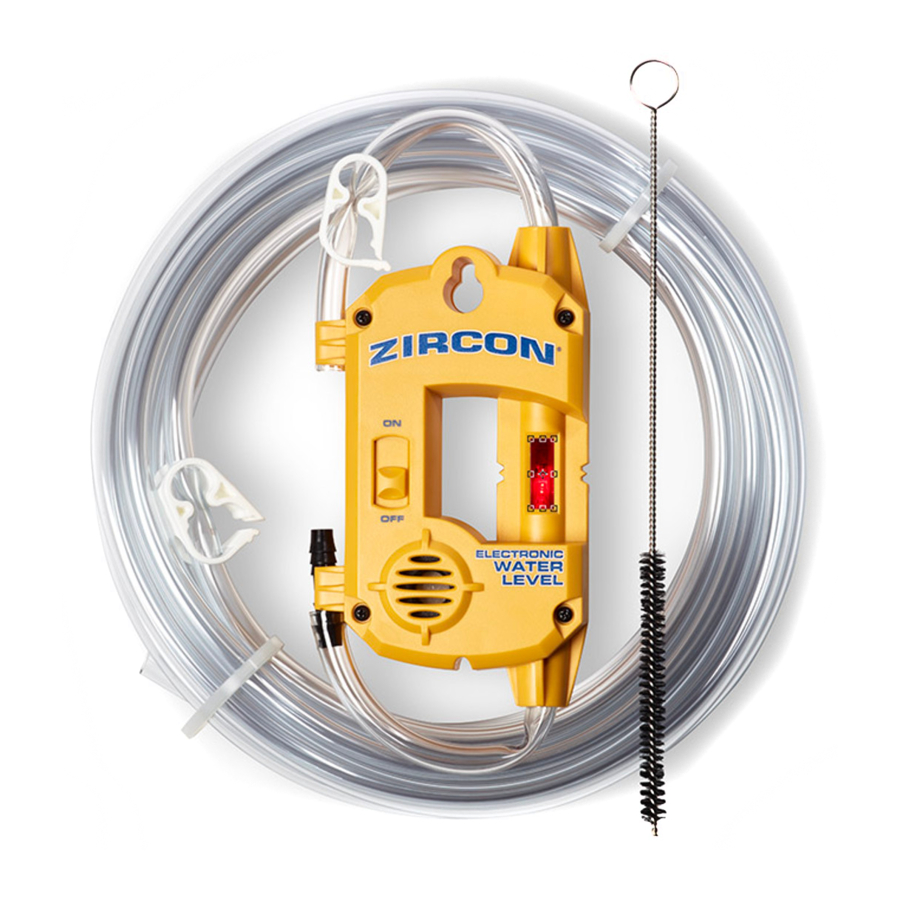 Zircon WL 25 Pro Kit Electronic Water Level Manual ManualsLib