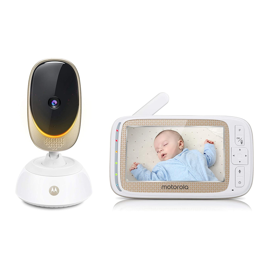 Motorola COMFORT85, 85-2/3/4 CONNECT - Video Baby Monitor Quick Start