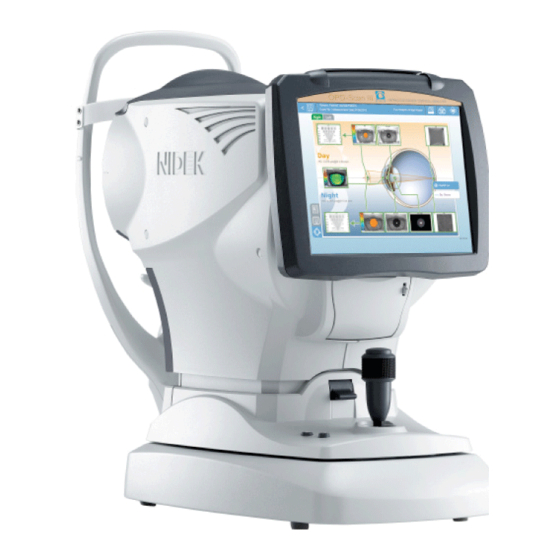 NIDEK MEDICAL OPDSCAN III OPERATOR'S MANUAL Pdf Download ManualsLib